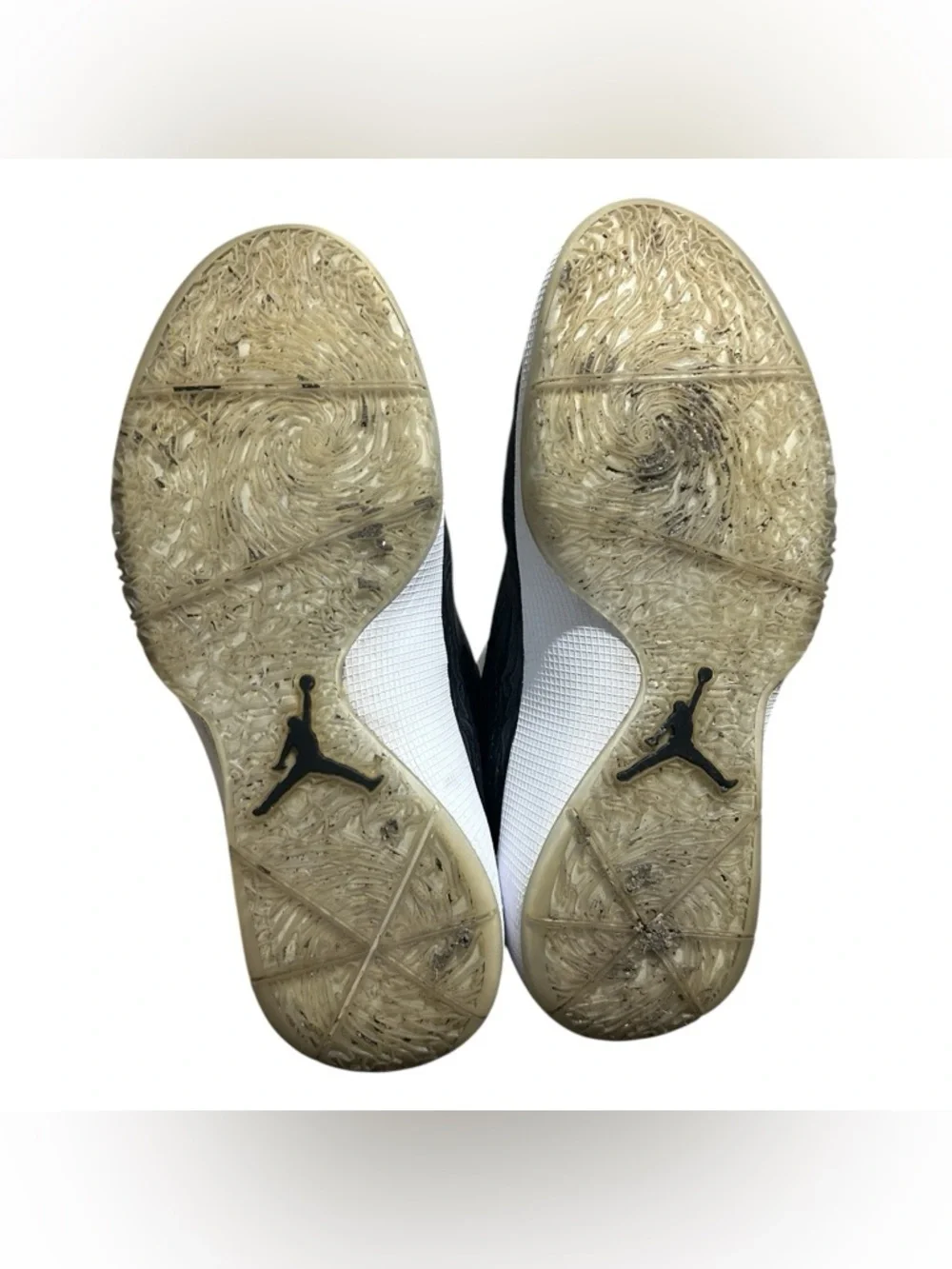 Air Jordan 2011 White Black Sneakers Mens 436771-101 Sz 12